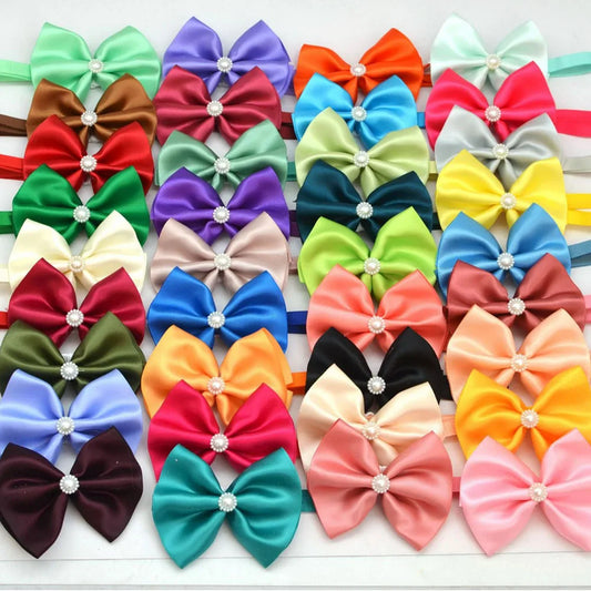 50/100pcs Dog Grooming Bow Ties Puppy - ProPawPet.com