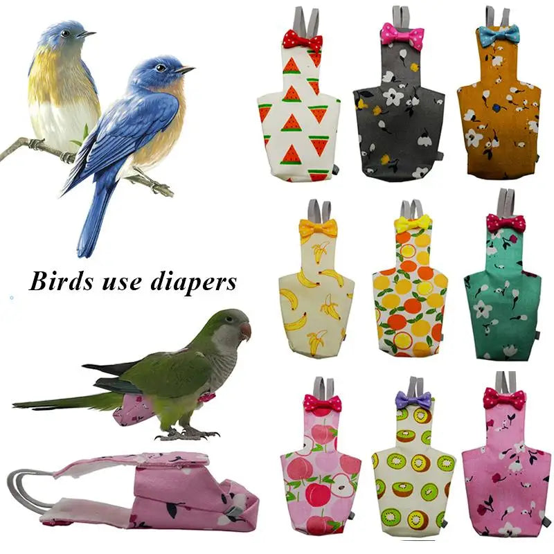 Bird Pocket Diaper Parrot Bird Diaper - ProPawPet.com