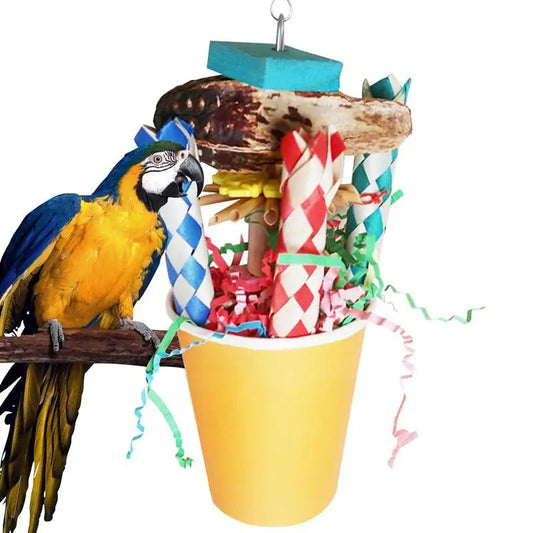 Colorful Parrot Chew Toys Parrot Foraging - ProPawPet.com