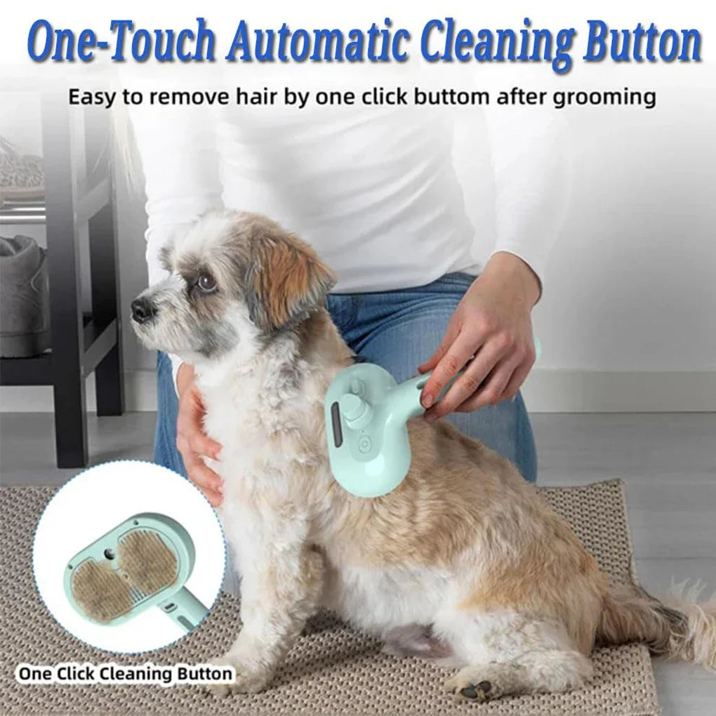 Steam Spray Dog Grooming Brush Unique Steam - ProPawPet.com
