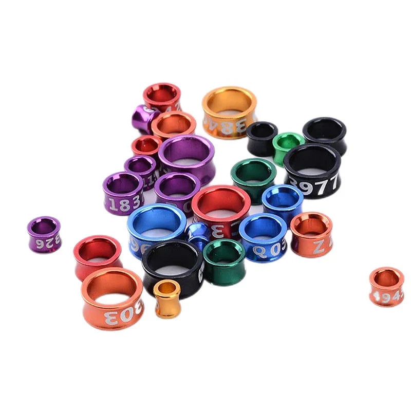 10Pcs Aluminum Parrot Leg Rings Pigeon Foot - ProPawPet.com