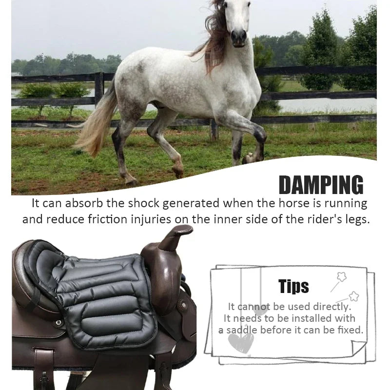 Horse Riding Saddle Pad artificial leather - ProPawPet.com