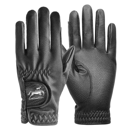 Kids PU Leather Grip Horse Riding Gloves 1 - ProPawPet.com
