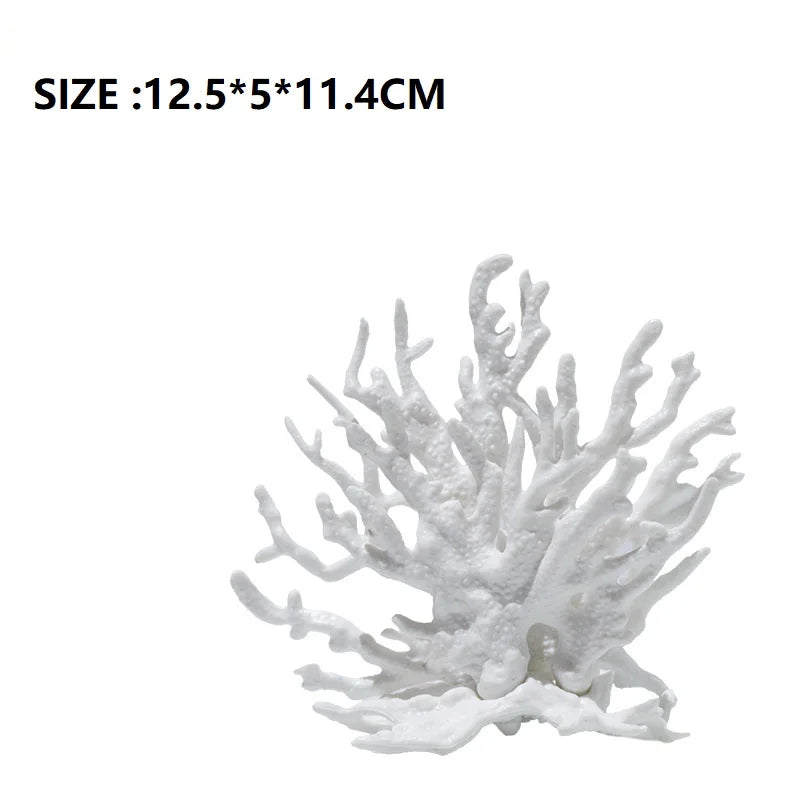 Resin Fake Coral Aquarium Decoration for Water Plant