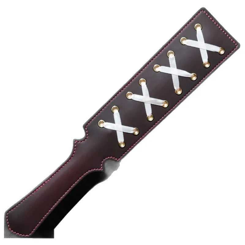 35cmTemperature Color Changing Wrapped Wire Leather Slapper for Horses