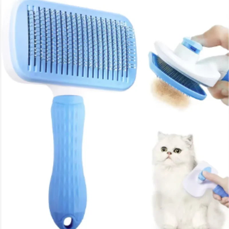 New Pet Dog Brush Cat Comb Self Cleaning Pet - ProPawPet.com