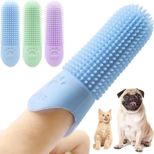 360° Silicone Finger Dog Toothbrush Pet - ProPawPet.com