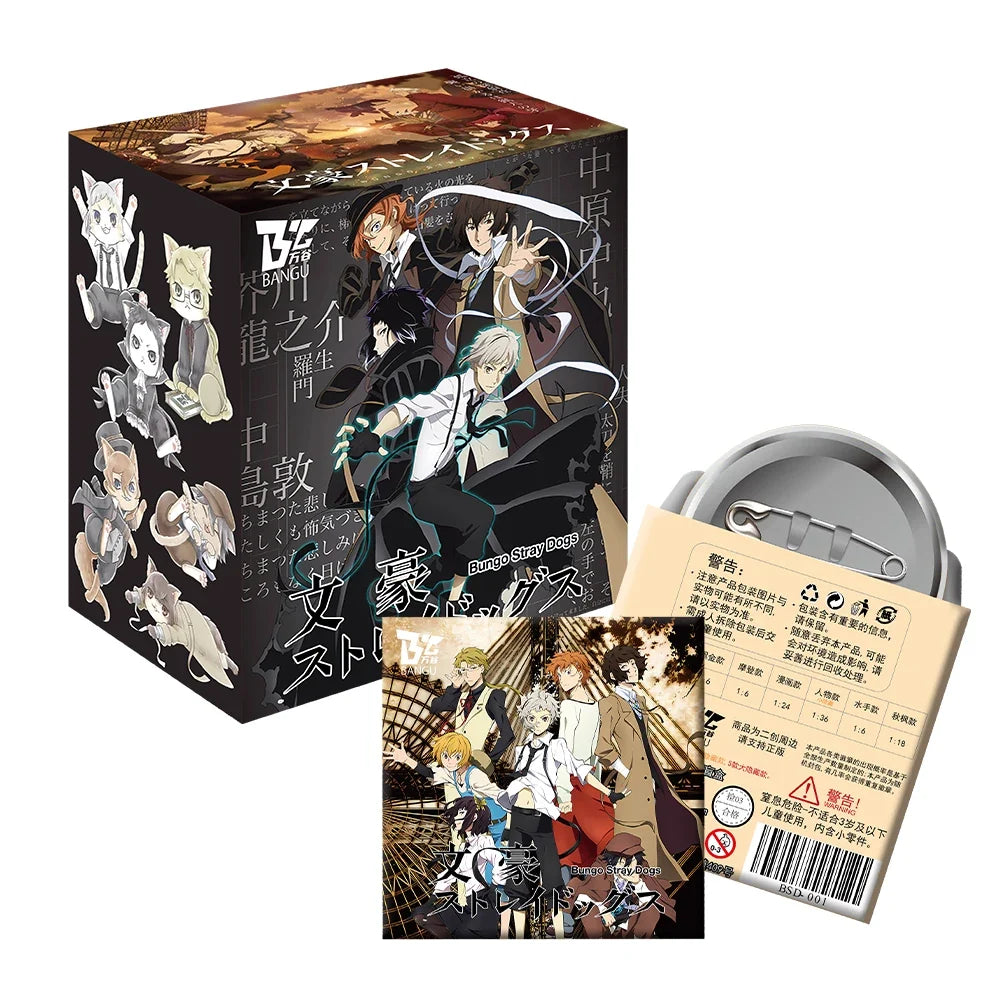 Bungo Stray Dogs Figure Anime Lapel Pins - ProPawPet.com