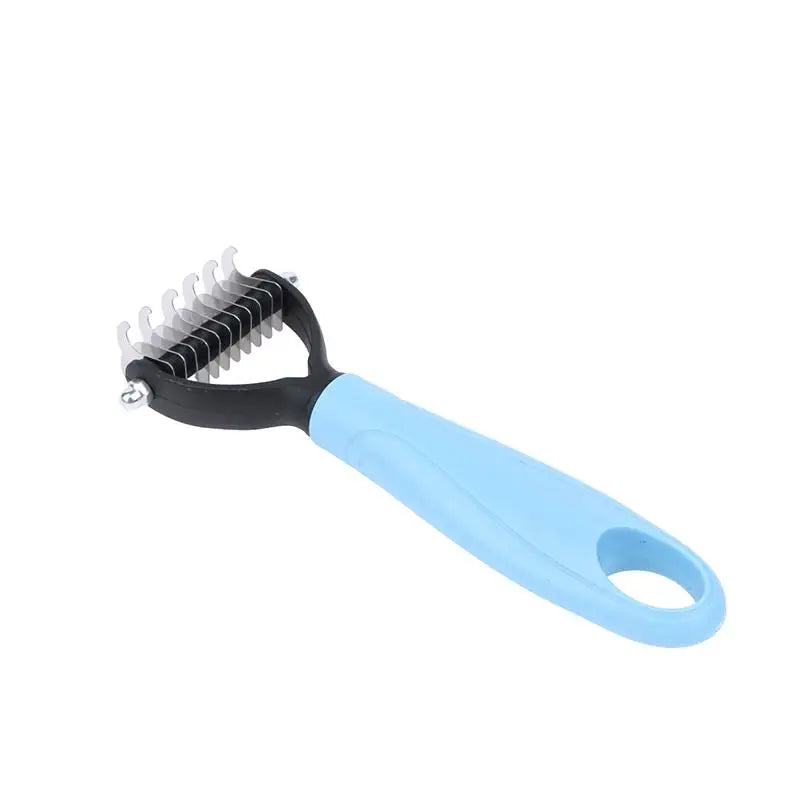 J Professional Pet Deshedding Brush 2 Sided Dematting Dog – Dog Supplies