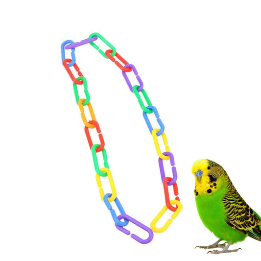 100Pcs Plastic Chain Bird Hanging Playing - ProPawPet.com