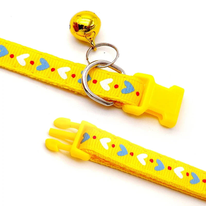 Cat Collar Colorful Cartoon Print Cats Puppy - ProPawPet.com