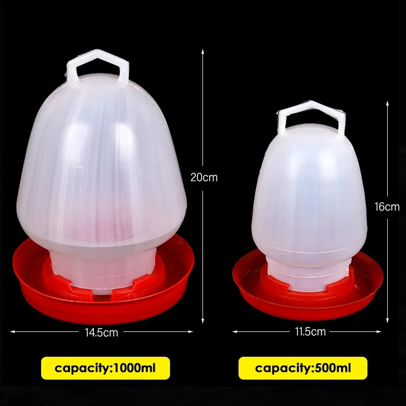 500/1000ml Chicken Water Pot Automatic Chick - ProPawPet.com