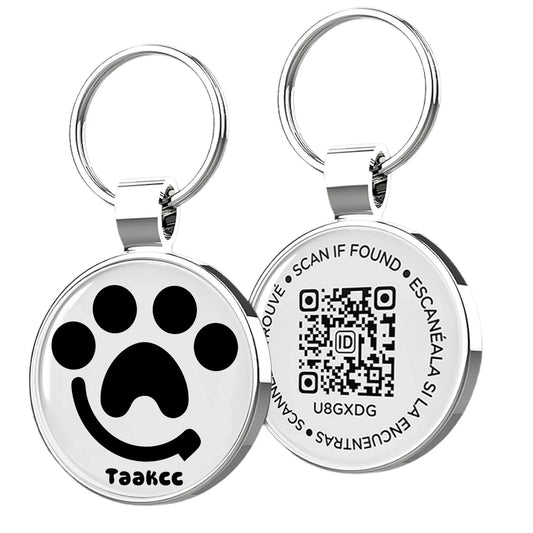 QR ID Pet Tag, Metal Dog Tag with QR Code, - ProPawPet.com