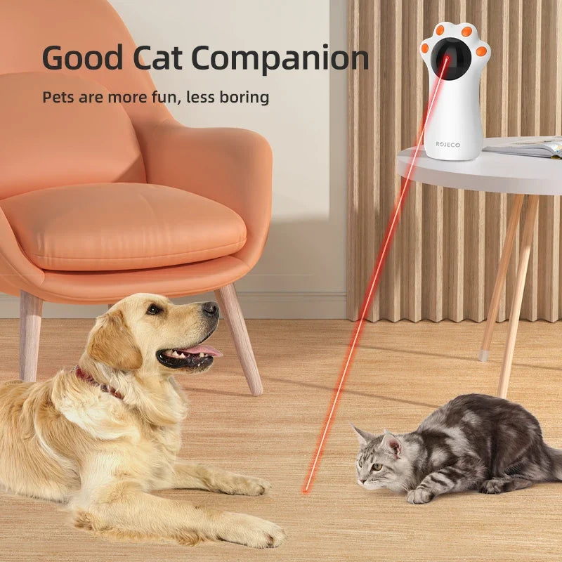 ROJECO Automatic Cat Laser Toy Interactive - ProPawPet.com