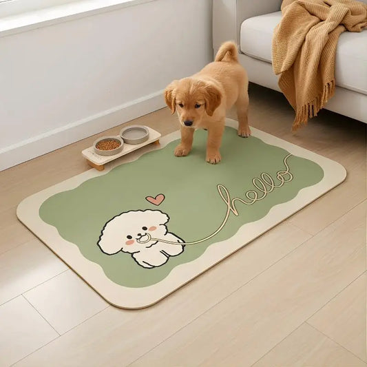 Pet Feeding Mat For Cat Dog - Waterproof - ProPawPet.com