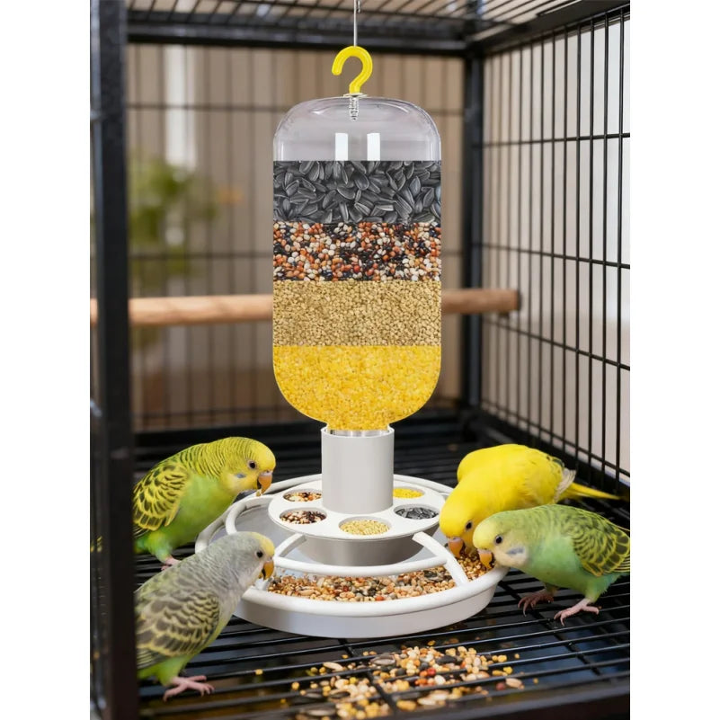 Automatic Bird Feeder with Anti-Scatter, - ProPawPet.com