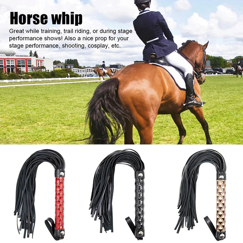 Outdoor Non Slip Leather Braided Horse - ProPawPet.com