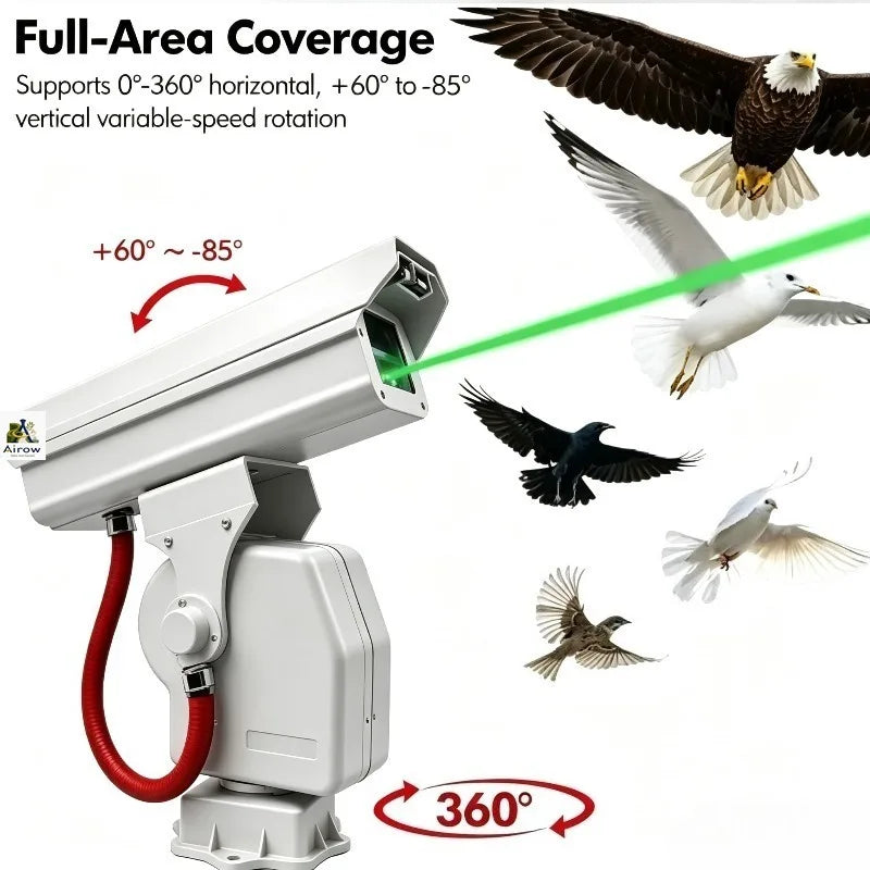 Commercial Smart Laser Bird Repeller 1W PTZ - ProPawPet.com