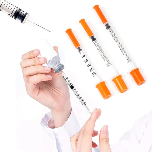100/200Pcs Disposable Veterinary Syringes - ProPawPet.com
