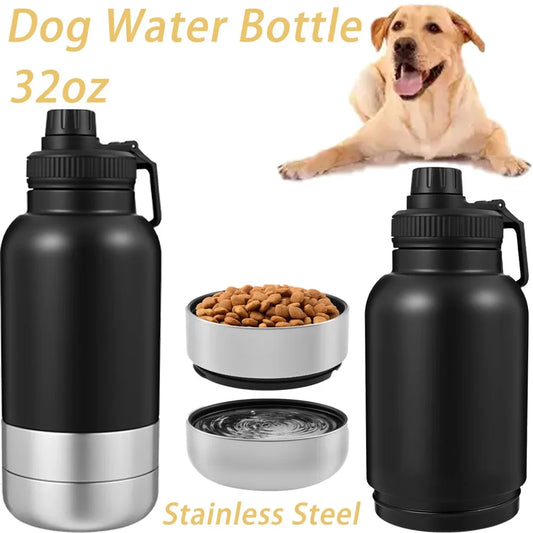 32oz Stainless Steel Detachable Portable Dog - ProPawPet.com