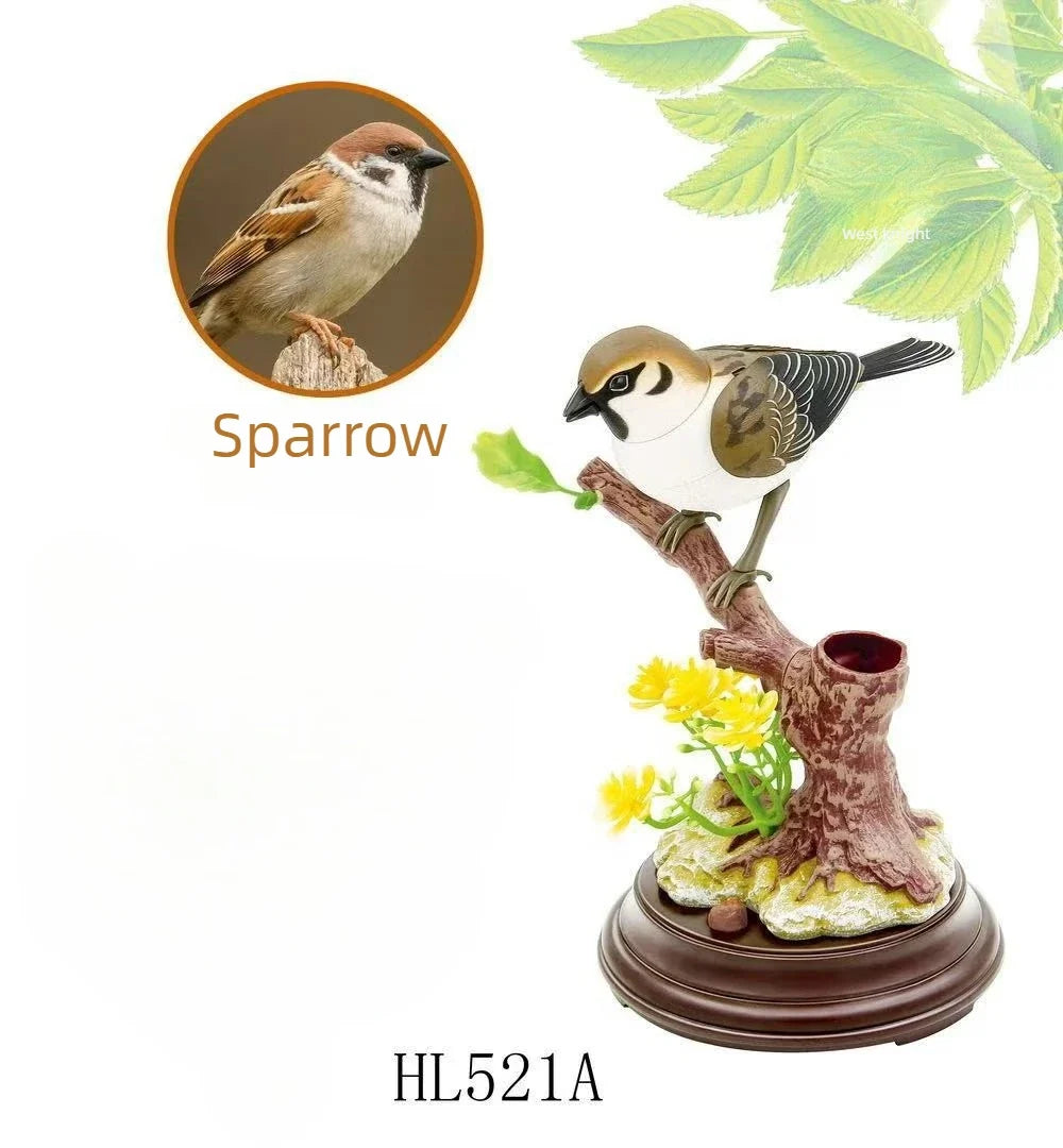 Sound Voice Control Electric Simulation Bird Supplies – 3 Colors