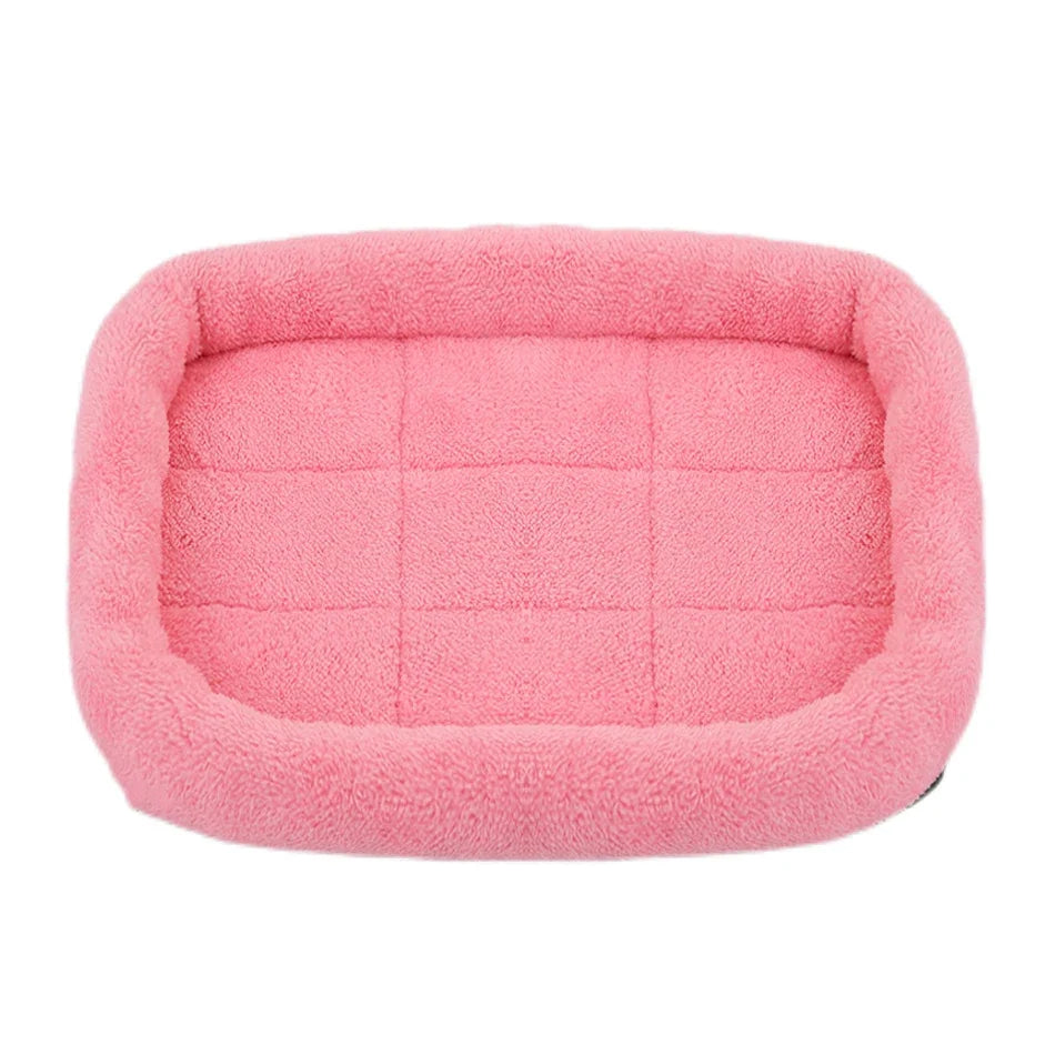 Soft Plush Square Dog Bed Mat Beds for Dogs - ProPawPet.com