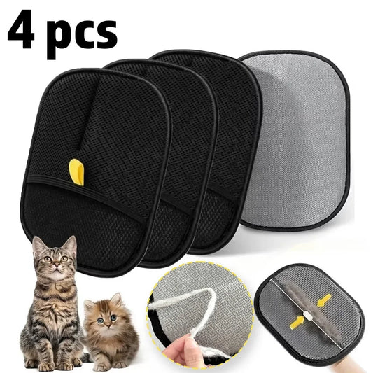 Reusable Pet Hair Removal Gloves Grooming - ProPawPet.com