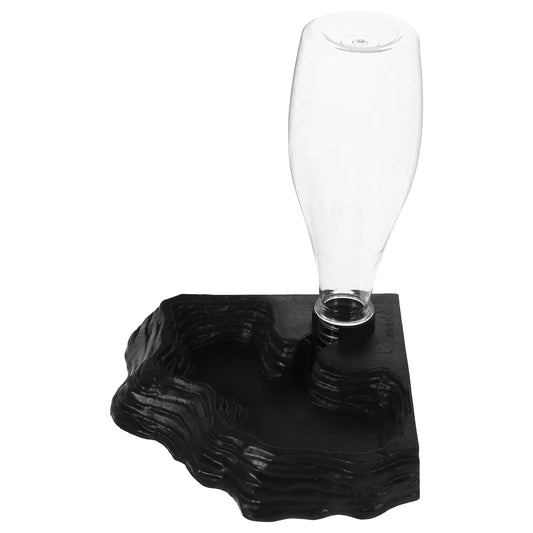 Reptile Water Feeder Black ABS Material - ProPawPet.com