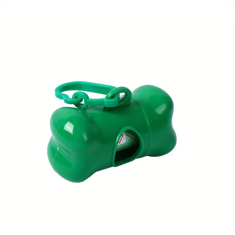 Colorful Bone-Shaped Dog Poop Bag Dispensers - ProPawPet.com