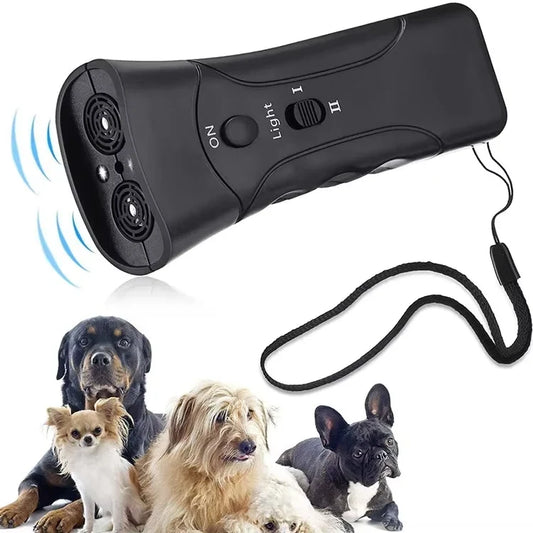 Ultrasonic Dog Bark Deterrent Trainer with - ProPawPet.com