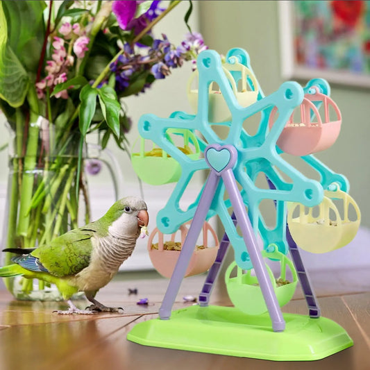 Bird Toys Foraging Wheel Parrot Toy Snacks - ProPawPet.com