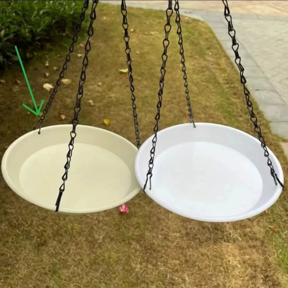 Round Shaped Birds Feeder Birdbath Bowl with - ProPawPet.com