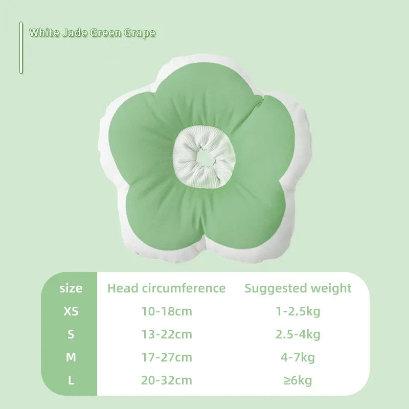 HOOPRT Cat Flower Elizabeth Cotton Neck Pet - ProPawPet.com