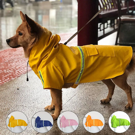 Large Dog Raincoat Corgi Cloak Style Puppy - ProPawPet.com