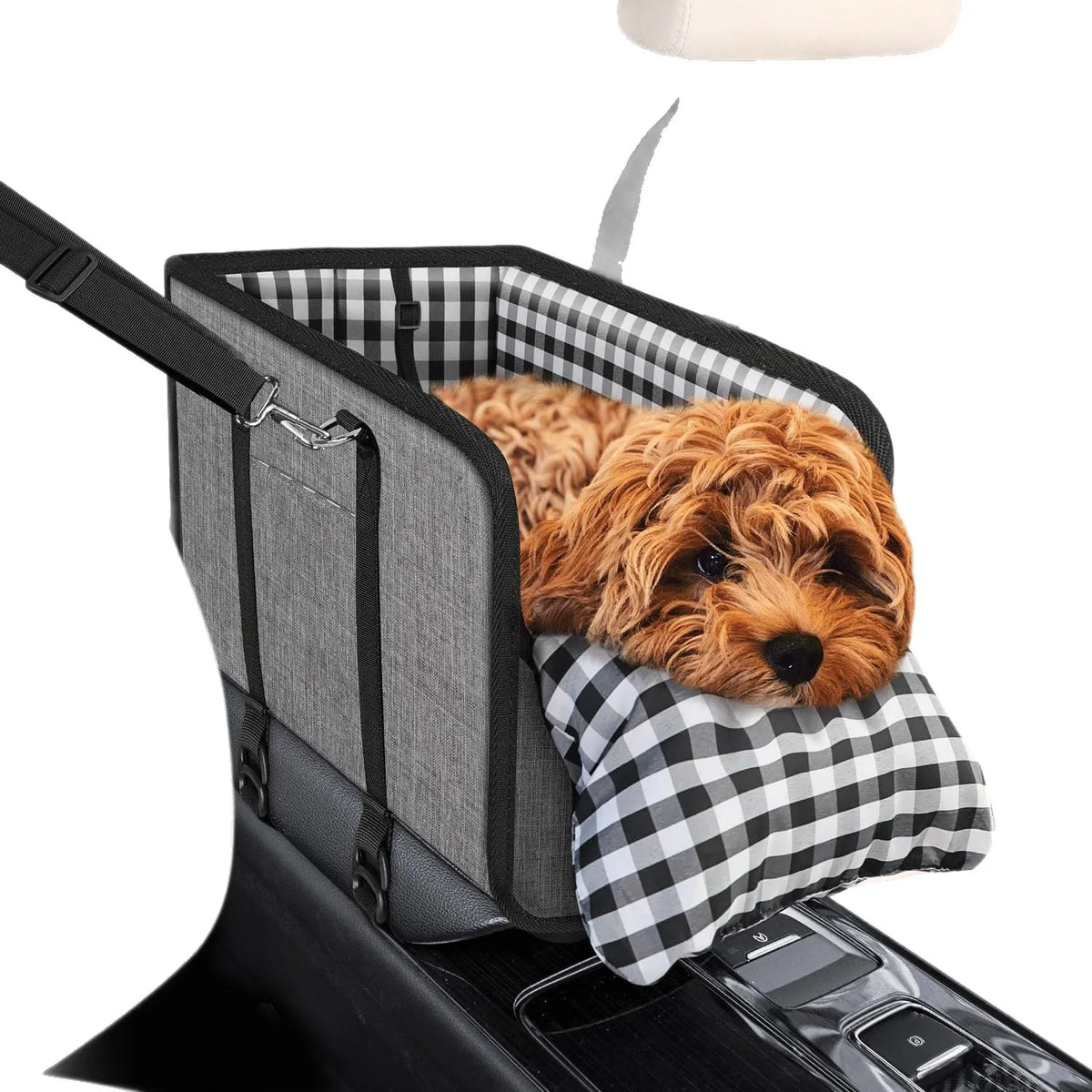 Soft Car Mounted Pet Seat Portable Small Dog Grid – Dog Supplies