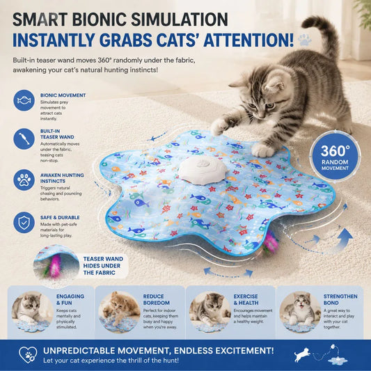 Smart Hide and Seek Cat Toy Electric Thermal - ProPawPet.com