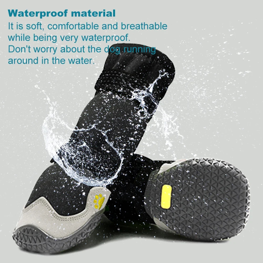 Dog Boots for Large Dogs Waterproof - ProPawPet.com