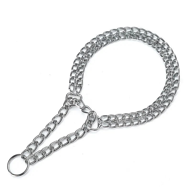 35-65cm Dog Collar Metal Adjustable Double - ProPawPet.com