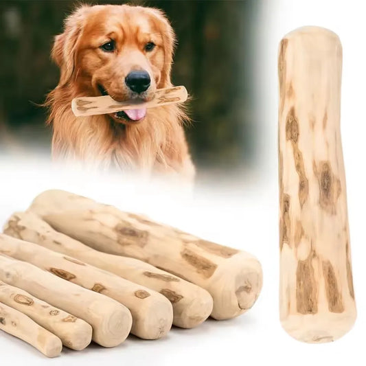 Natural Coffee Wood Dog Chew Toys Long - ProPawPet.com