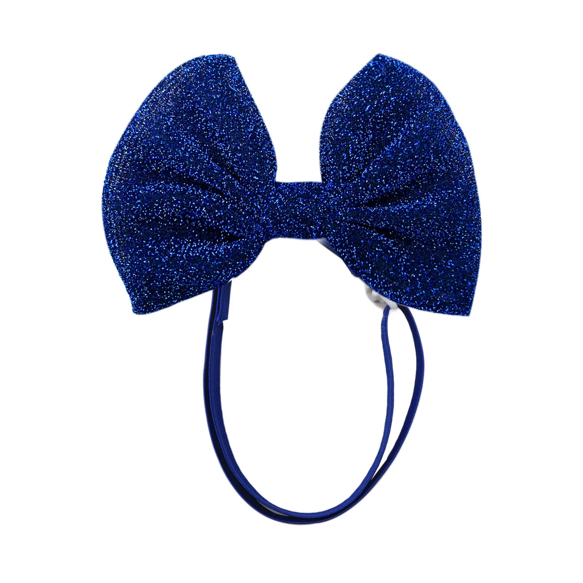 Adjustable Dog Bows Elastic Bands Head Puppy – 4 Colors
