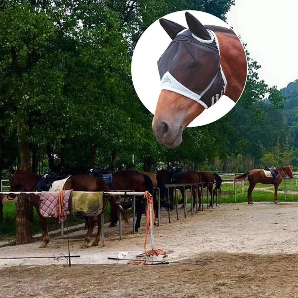 Equestrian Professional Horse Fly Mask - ProPawPet.com