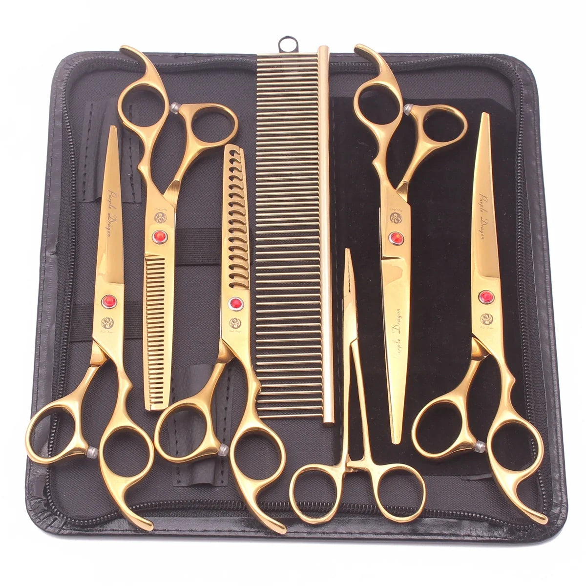 Purple Dragon Dog Grooming Scissors 6.5" 7" - ProPawPet.com