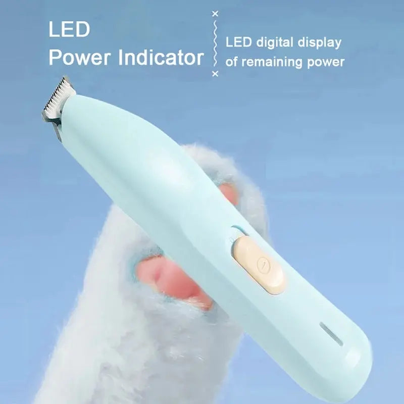 Pet Electric Push Clippers with Led Lights - ProPawPet.com