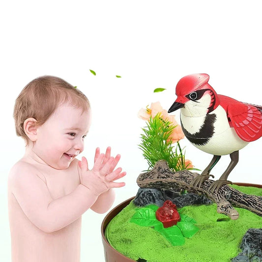 Sound Voice Control Electric Bird Pet Toy - ProPawPet.com