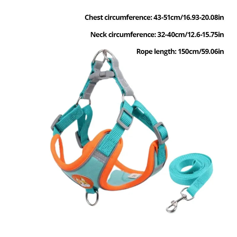 Adjustable No Pull Pet Reflective Dog Harness – Dog Supplies