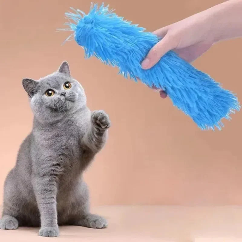 Cat Toy Pillow Soundpaper Long Plush Cat Toy - ProPawPet.com