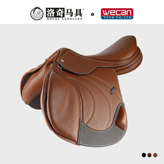 Wecan Saddle Double Cowhide Obstacle