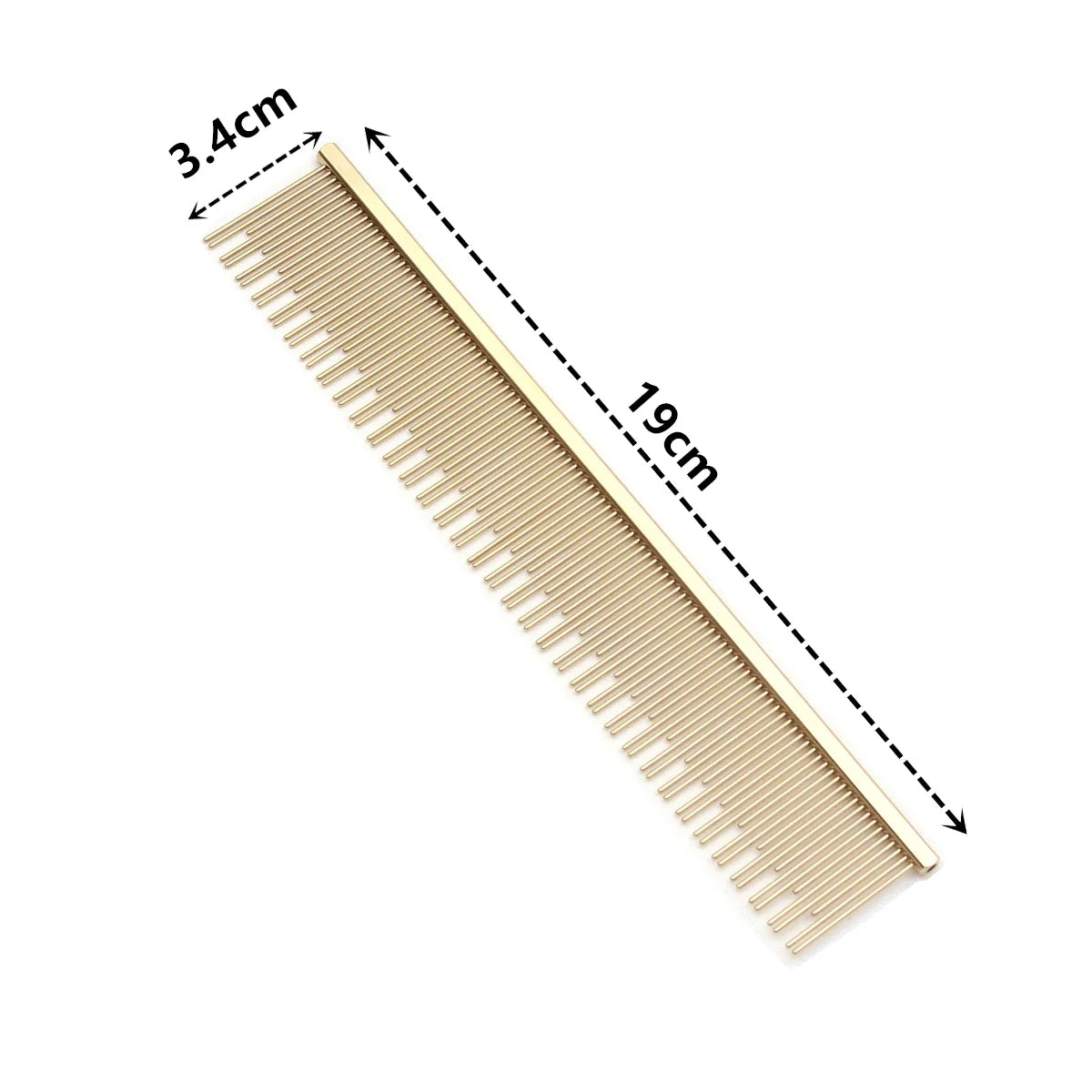 Grooming Comb for Dogs Metal Handle 1Pcs Dog - ProPawPet.com