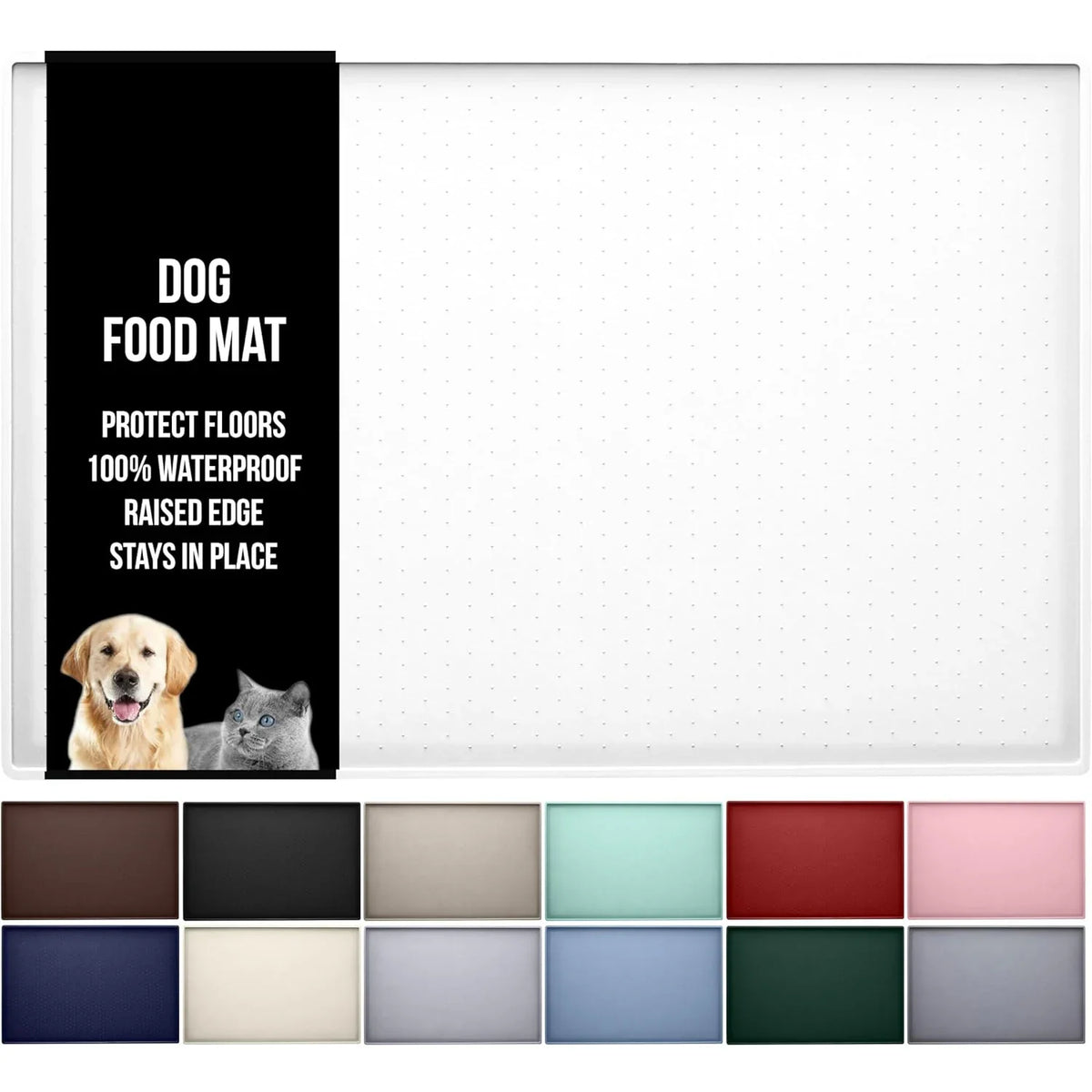 Silicone Cat Dog Food Mat, Anti-Slip Dog - ProPawPet.com