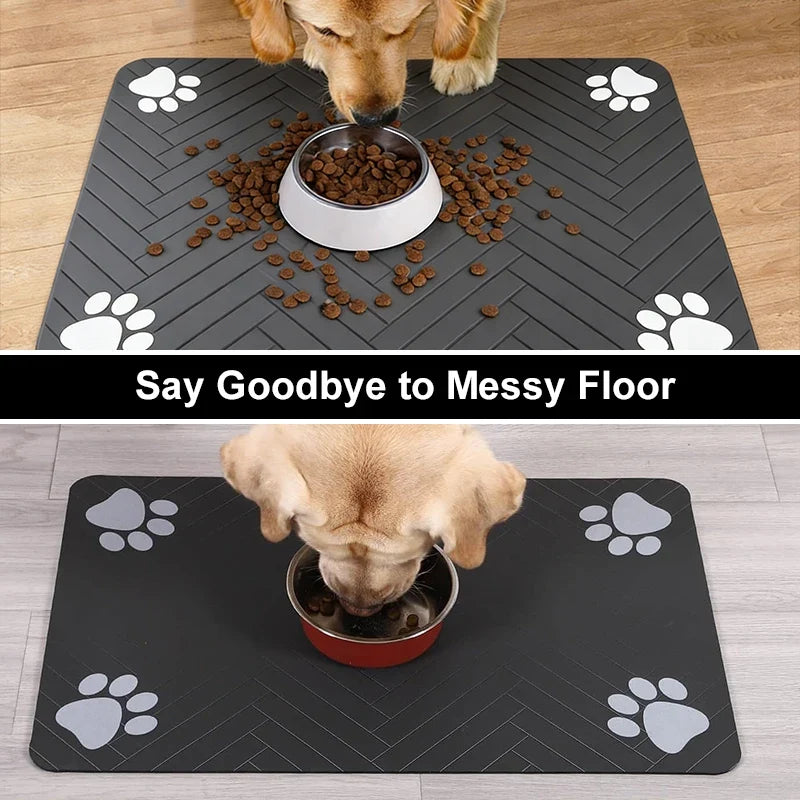 Pet Feeding Mat For Food And Water Bowl - ProPawPet.com